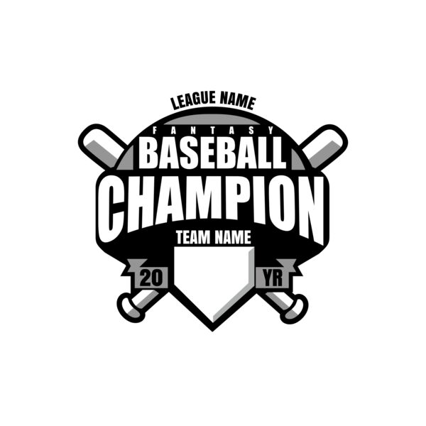 Custom Fantasy Baseball Champion Bats Thumbnail