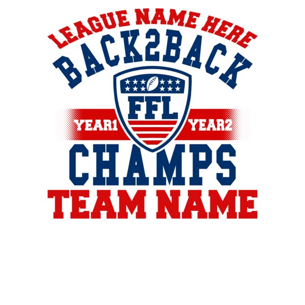 Back2Back Fantasy Football Champ Thumbnail