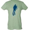 Ladies Slim Fit Poly-Rich Tee Thumbnail