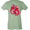 Ladies Slim Fit Poly-Rich Tee Thumbnail