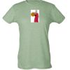 Ladies Slim Fit Poly-Rich Tee Thumbnail