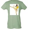 Ladies Slim Fit Poly-Rich Tee Thumbnail
