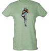 Ladies Slim Fit Poly-Rich Tee Thumbnail