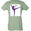 Ladies Slim Fit Poly-Rich Tee Thumbnail