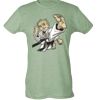 Ladies Slim Fit Poly-Rich Tee Thumbnail