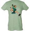 Ladies Slim Fit Poly-Rich Tee Thumbnail