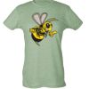 Ladies Slim Fit Poly-Rich Tee Thumbnail