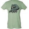 Ladies Slim Fit Poly-Rich Tee Thumbnail