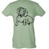 Ladies Slim Fit Poly-Rich Tee Thumbnail