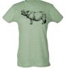 Ladies Slim Fit Poly-Rich Tee Thumbnail