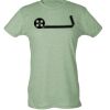 Ladies Slim Fit Poly-Rich Tee Thumbnail