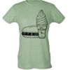 Ladies Slim Fit Poly-Rich Tee Thumbnail