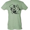 Ladies Slim Fit Poly-Rich Tee Thumbnail