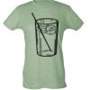 Ladies Slim Fit Poly-Rich Tee Thumbnail