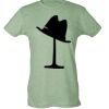 Ladies Slim Fit Poly-Rich Tee Thumbnail