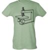 Ladies Slim Fit Poly-Rich Tee Thumbnail