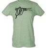 Ladies Slim Fit Poly-Rich Tee Thumbnail