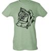 Ladies Slim Fit Poly-Rich Tee Thumbnail