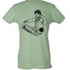 Ladies Slim Fit Poly-Rich Tee Thumbnail