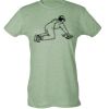 Ladies Slim Fit Poly-Rich Tee Thumbnail