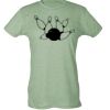 Ladies Slim Fit Poly-Rich Tee Thumbnail