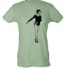 Ladies Slim Fit Poly-Rich Tee Thumbnail