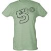 Ladies Slim Fit Poly-Rich Tee Thumbnail