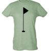 Ladies Slim Fit Poly-Rich Tee Thumbnail