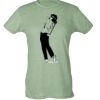 Ladies Slim Fit Poly-Rich Tee Thumbnail