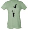 Ladies Slim Fit Poly-Rich Tee Thumbnail