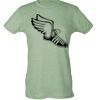 Ladies Slim Fit Poly-Rich Tee Thumbnail