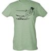 Ladies Slim Fit Poly-Rich Tee Thumbnail