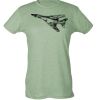 Ladies Slim Fit Poly-Rich Tee Thumbnail