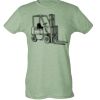 Ladies Slim Fit Poly-Rich Tee Thumbnail