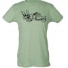 Ladies Slim Fit Poly-Rich Tee Thumbnail