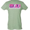 Ladies Slim Fit Poly-Rich Tee Thumbnail