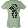 Ladies Slim Fit Poly-Rich Tee Thumbnail