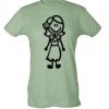 Ladies Slim Fit Poly-Rich Tee Thumbnail