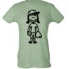 Ladies Slim Fit Poly-Rich Tee Thumbnail