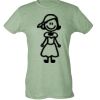 Ladies Slim Fit Poly-Rich Tee Thumbnail