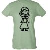 Ladies Slim Fit Poly-Rich Tee Thumbnail