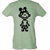 Ladies Slim Fit Poly-Rich Tee Thumbnail