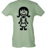 Ladies Slim Fit Poly-Rich Tee Thumbnail