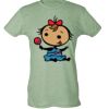 Ladies Slim Fit Poly-Rich Tee Thumbnail