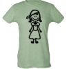 Ladies Slim Fit Poly-Rich Tee Thumbnail