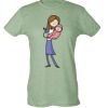 Ladies Slim Fit Poly-Rich Tee Thumbnail