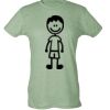 Ladies Slim Fit Poly-Rich Tee Thumbnail
