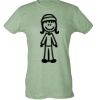 Ladies Slim Fit Poly-Rich Tee Thumbnail