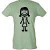 Ladies Slim Fit Poly-Rich Tee Thumbnail