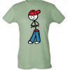 Ladies Slim Fit Poly-Rich Tee Thumbnail